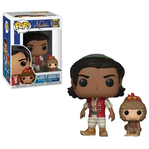 Funko Disney Aladdin 2019 POP Disney Aladdin of Agrabah with Abu