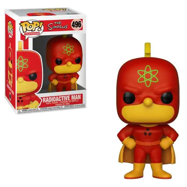 優れた品質 Television POP Simpsons The Funko Radioactive Homer Man パーツ