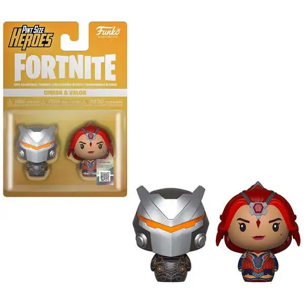 Funko Fortnite Pint Size Heroes Omega & Valor Vinyl Figure 2-Pack