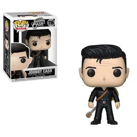 Funko POP! Rocks Johnny Cash Vinyl Figure #116 [Black, Damaged Package]