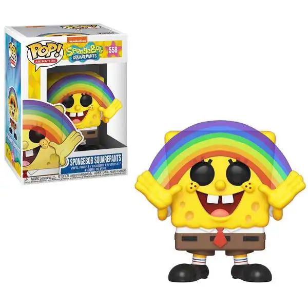 Funko POP! Animation Spongebob Squarepants Vinyl Figure #558 [Rainbow]