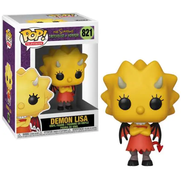 Funko The Simpsons Treehouse of Horror POP! Television Demon Lisa Vinyl Figure #821