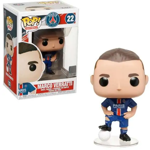 Funko Premier League Paris Saint-Germain F.C. POP! Football (Soccer) Marco Verratti Vinyl Figure #22 [Damaged Package]