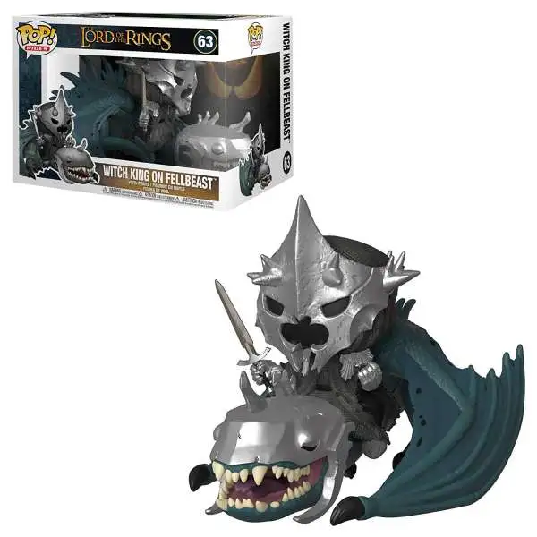Funko Lord of the Rings POP! Rides Witch King with Fellbeast Vinyl Figures #63