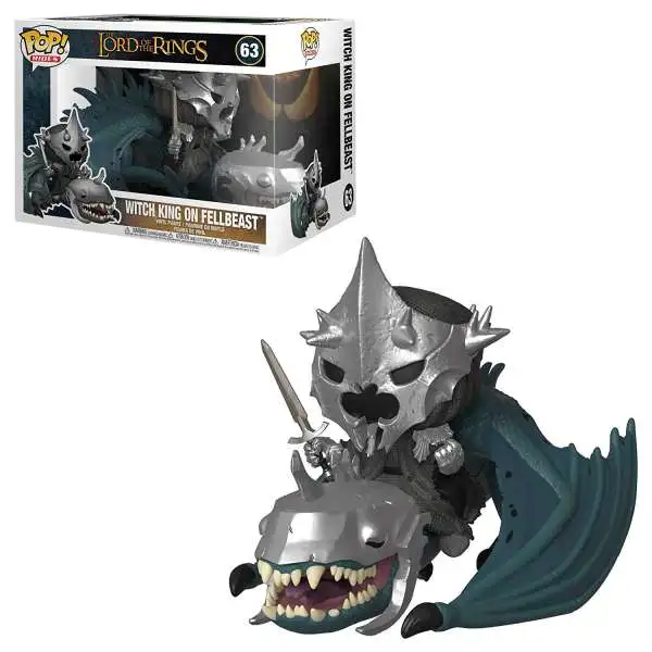 Funko Lord of the Rings POP! Rides Witch King with Fellbeast Vinyl Figures #63 [Damaged Package]