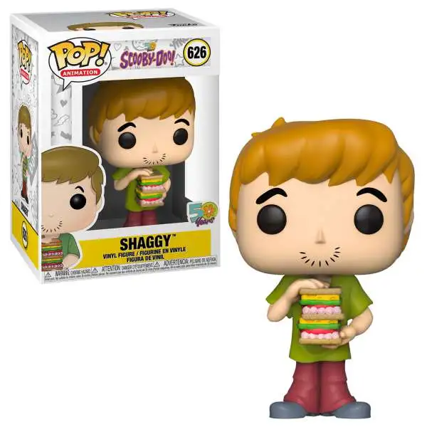 Funko Scooby Doo POP! Animation Shaggy Vinyl Figure #626 [with Sandwich, Damaged Package]