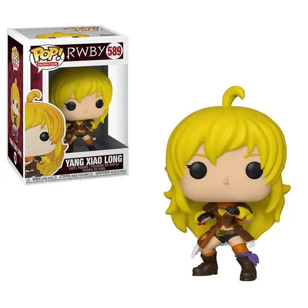 Funko RWBY POP! Animation Yang Xiao Long Vinyl Figure #589 [Damaged Package]