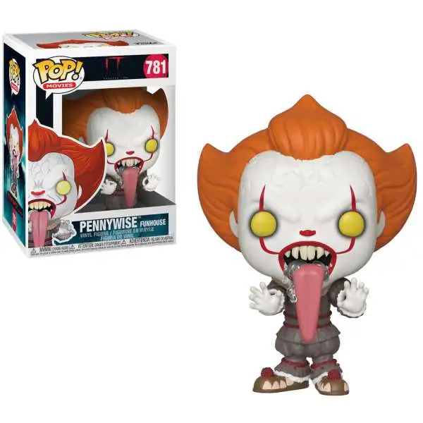 Funko IT Movie Chapter 2 POP! Movies Pennywise Funhouse Vinyl Figure #781 [with Dog Tongue]