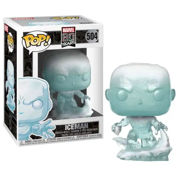 Funko 80th Anniversary POP! Marvel Iceman Vinyl Figure #504 [First Appearance]