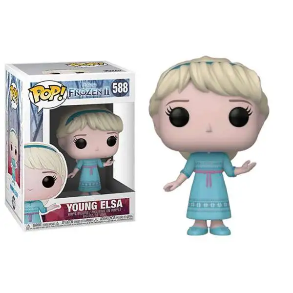 Funko Frozen 2 POP! Disney Young Elsa Vinyl Figure #588 [Damaged Package]