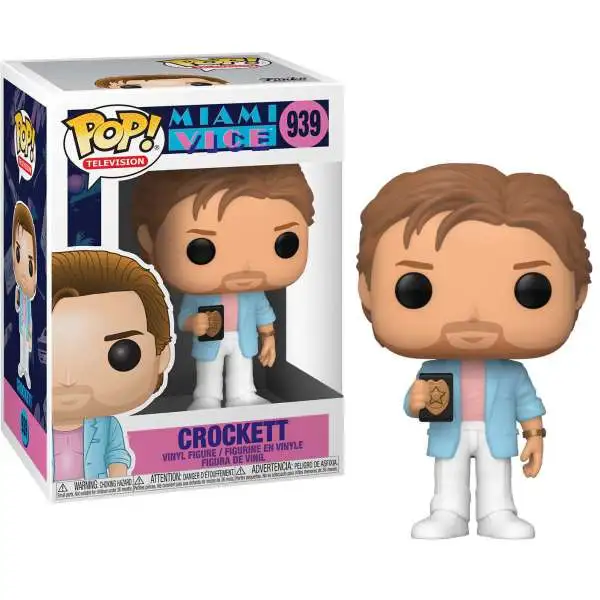 Funko Miami Vice POP! Television Crockett Vinyl Figure #939 [Damaged Package]