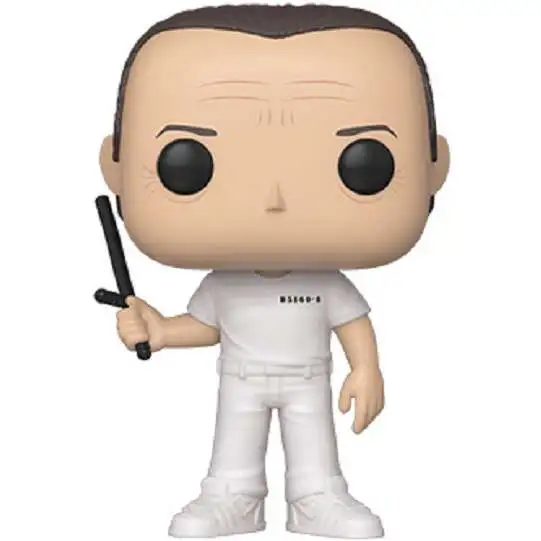 Funko Silence of the Lambs POP! Movies Hannibal Lecter Vinyl Figure #788 [Clean, Holding Billy Club, Damaged Package]