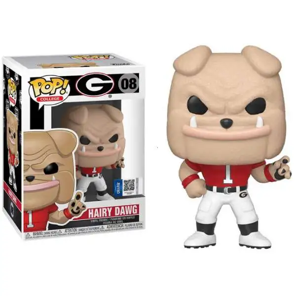 Funko University of Georgia POP! College Hairy Dawg Vinyl Figure #08 [Damaged Package]