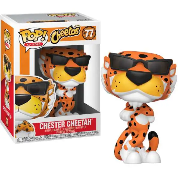 Funko Cheetos POP! Ad Icons Chester Cheetah Vinyl Figure #77 [Damaged Package]