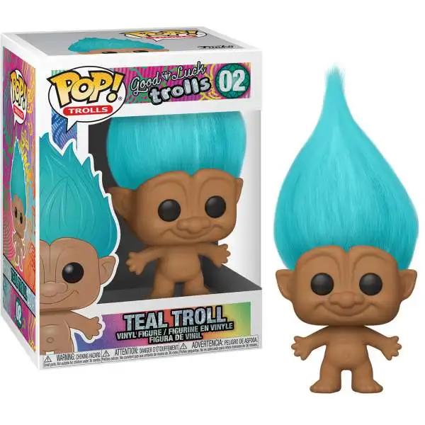 Funko POP! Trolls Teal Troll Vinyl Figure #02