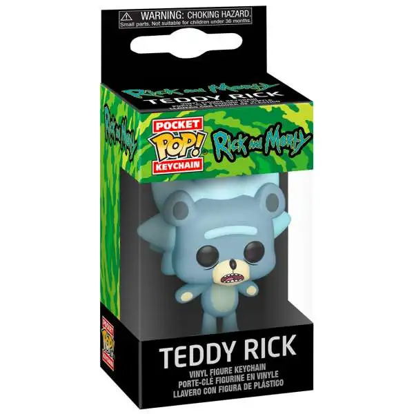 Funko Rick & Morty Pocket POP! Teddy Rick Keychain