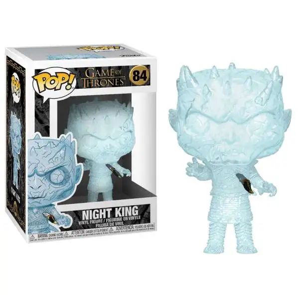 Funko Game of Thrones POP! Crystal Night King Vinyl Figure #84 [Dagger in Chest, Damaged Package]