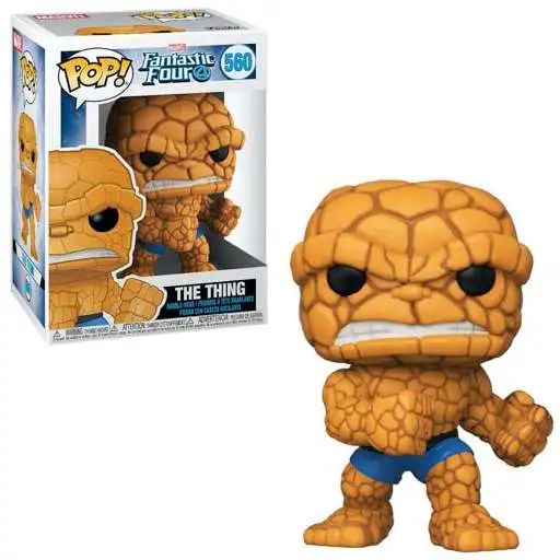 Funko Fantastic Four POP! Marvel The Thing Vinyl Bobble Head #560