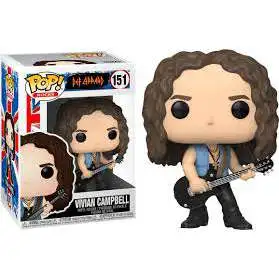 Funko Def Leppard POP! Rocks Vivian Campbell Vinyl Figure #151