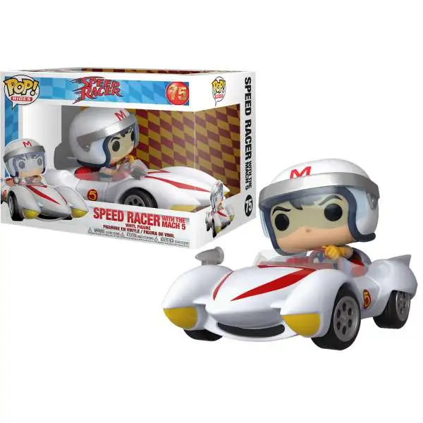 Funko Speed Racer POP Rides Speed Racer with Mach 5 Vinyl Figure