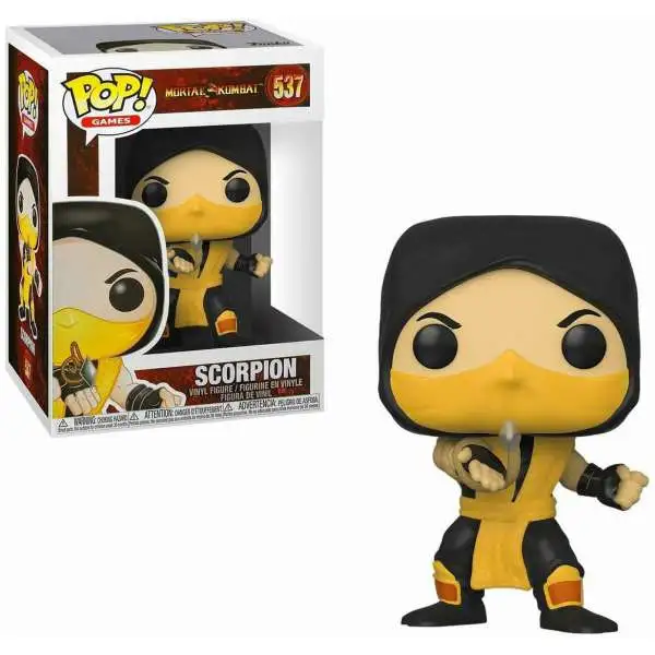 Funko Mortal Kombat Pop! Games Scorpion Vinyl Figure #537