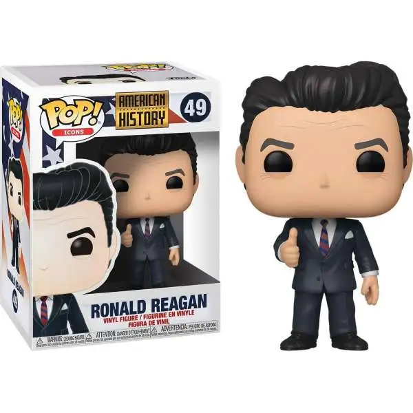 Funko American History POP! Icons Ronald Reagan Vinyl Figure #49 [Damaged Package]