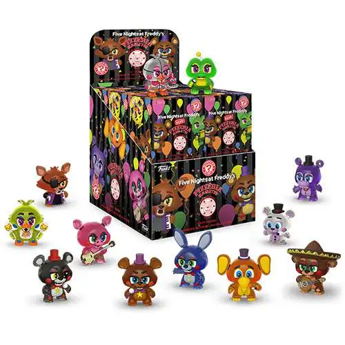 Funko Five Nights at Freddy's Mystery Minis Pizza Simulator Mystery Box [12 Packs, Glow in the Dark]