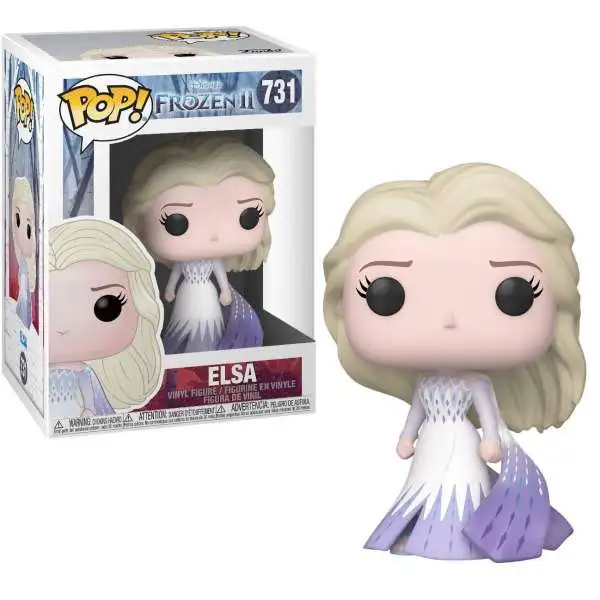 Funko Frozen 2 POP! Disney Elsa Vinyl Figure #731 [Epilogue Dress, Damaged Package]
