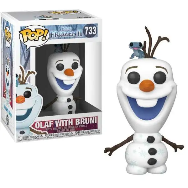 Funko Frozen 2 POP! Disney Olaf with Bruni Vinyl Figure #733