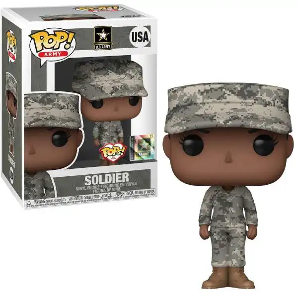 Funko Military POPS! With Purpose POP! Army Soldier Vinyl Figure USA [Female A]