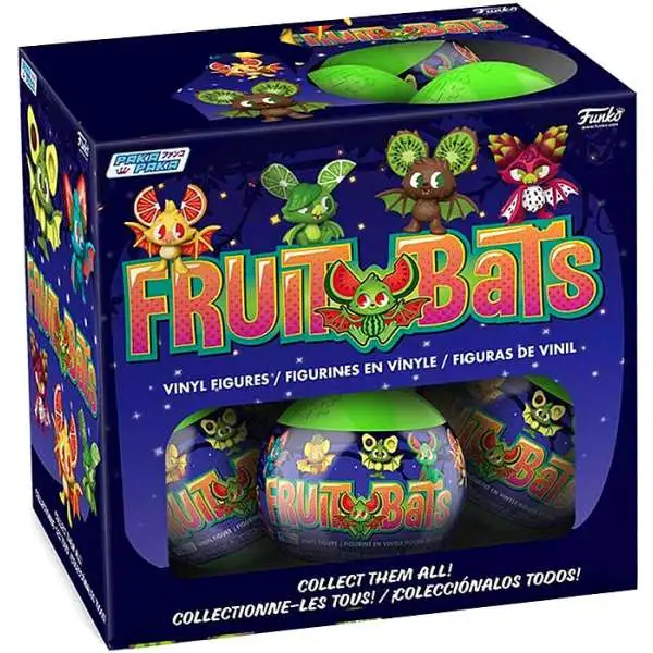 Funko Paka Paka Mini Figure Fruit Bats LOT of 18 Mystery Packs [Equivalent of a Box]