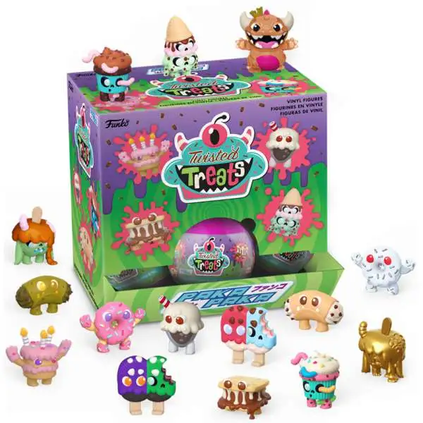 Funko Paka Paka Mini Figure Twisted Treats Mystery Box [18 Packs]