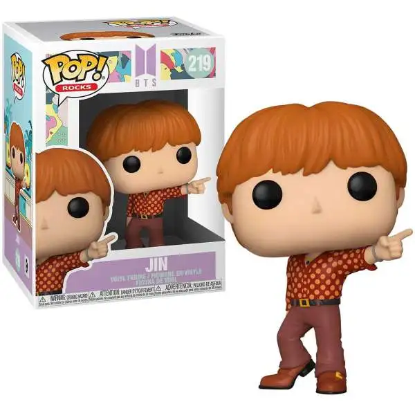 Funko BTS Dynamite POP! Rocks Jin Vinyl Figure #219 [Damaged Package]