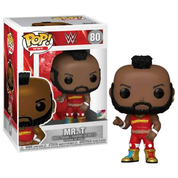 Funko WWE Wrestling NWSS POP! WWE Mr T Vinyl Figure #80