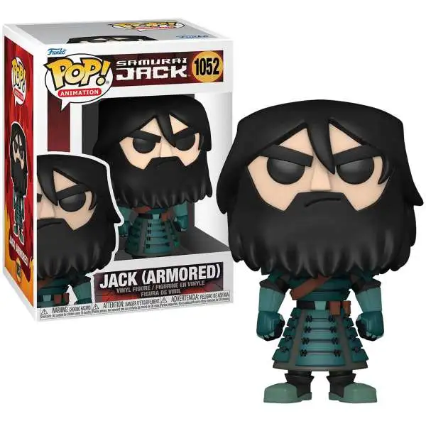 Funko Samurai Jack POP! Animation Jack (Armored) Vinyl Figure #1052 [No Helmet, Regular Version, Damaged Package]