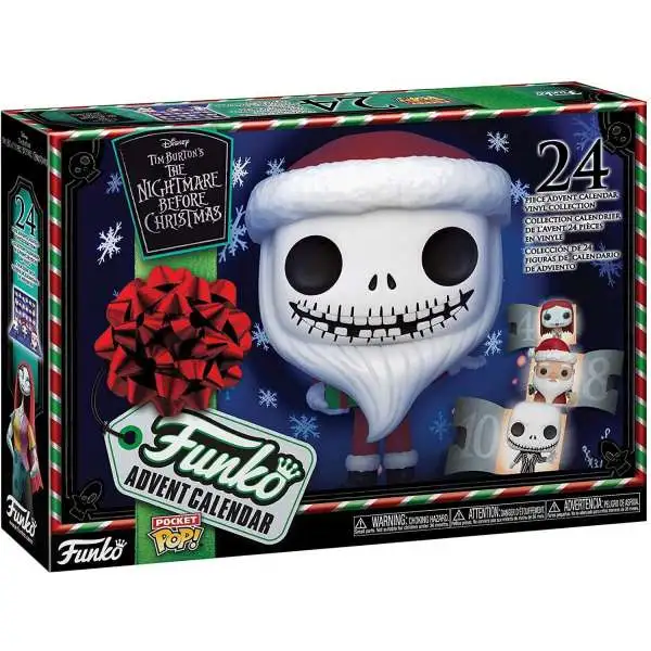 Funko Nightmare Before Christmas Pocket POP! NBX Advent Calendar [24 Mini Vinyl Figures, 2020]