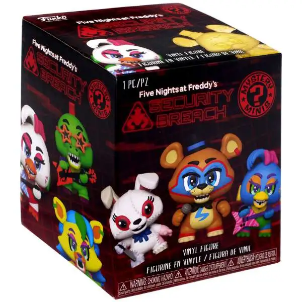 Funko Five Nights at Freddy's Mystery Minis Security Breach Mystery Pack [1 RANDOM Figure]