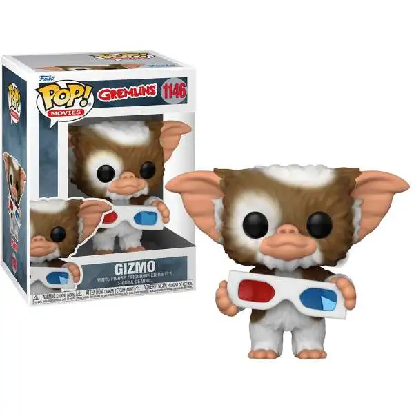 Funko Gremlins POP! Movies Gizmo Vinyl Figure #1146 [with 3D Glasses, Damaged Package]