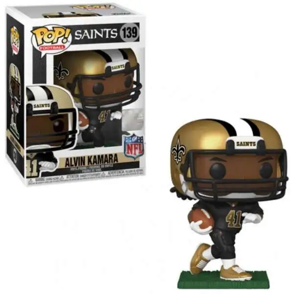 Funko NFL New Orleans Saints POP! Football Alvin Kamara Vinyl Figure #139