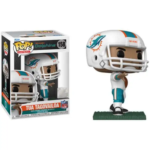 Funko NFL Miami Dolphins POP! Football Tua Tagovailoa Vinyl Figure #158 [Away Uniform]