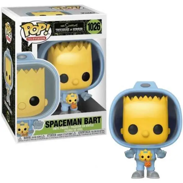Funko The Simpsons Treehouse of Horror POP! Television Spaceman Bart Vinyl Figure #1026 [with Chestburster Maggie]