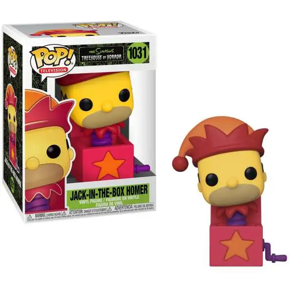 Funko The Simpsons Treehouse of Horror POP! Television Homer Jack-In-The-Box Vinyl Figure #1031