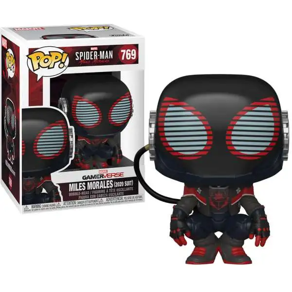 Funko Spider-Man POP! Marvel Miles Morales Vinyl Figure #769 [2020 Suit]