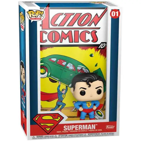 Funko DC POP! Comic Covers Superman Vinyl Figure #01 [Action Comics]