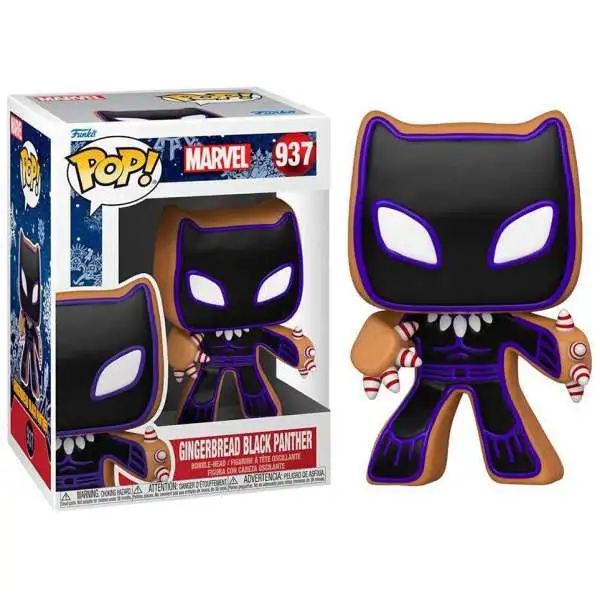 Funko Holiday POP! Marvel Black Panther Vinyl Figure #937