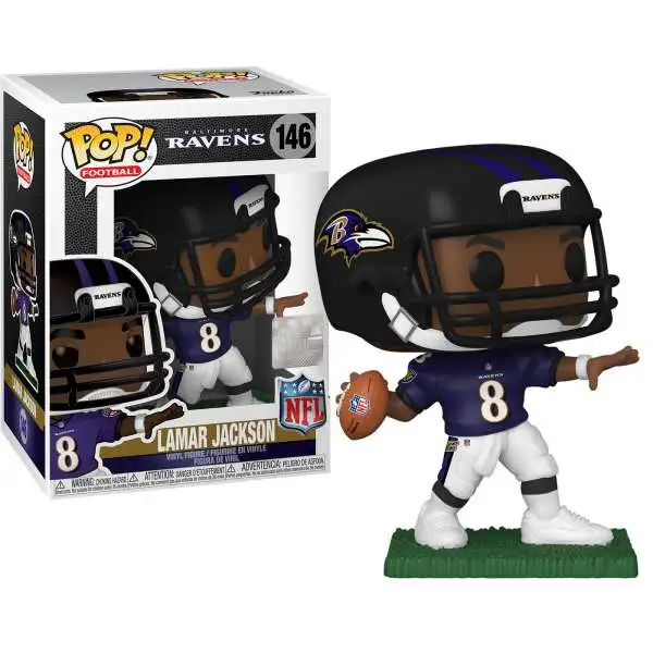 Funko NFL Baltimore Ravens GOLD Lamar Jackson 5 Vinyl Figure Chase 