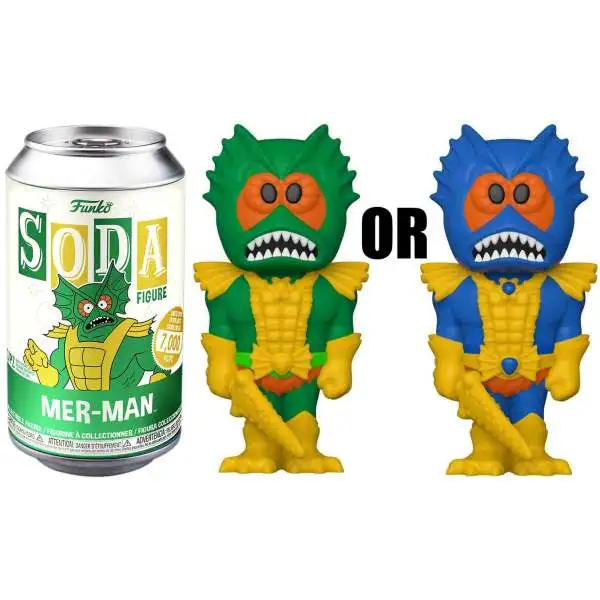 Funko Masters of the Universe Vinyl Soda Mer-Man Limited Edition of 7,000! Figure [1 RANDOM Figure, Look For The Chase!]