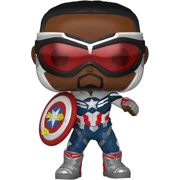 Marvel Falcon & Winter Soldier Funko POP #814 Captain America Inc Protector 889698516303 