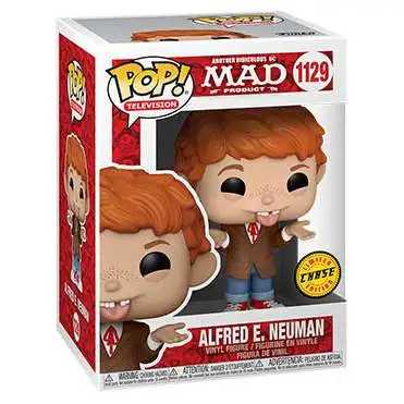 Funko MAD TV POP! Television Alfred E. Neuman Vinyl Figure #1129 [Tongue Sticking Out, Chase Version]