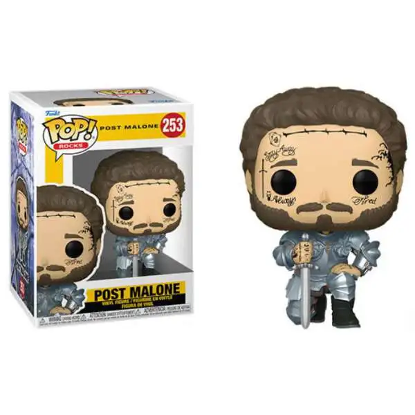 Funko POP! Rocks Post Malone Vinyl Figure #253 [Knight]